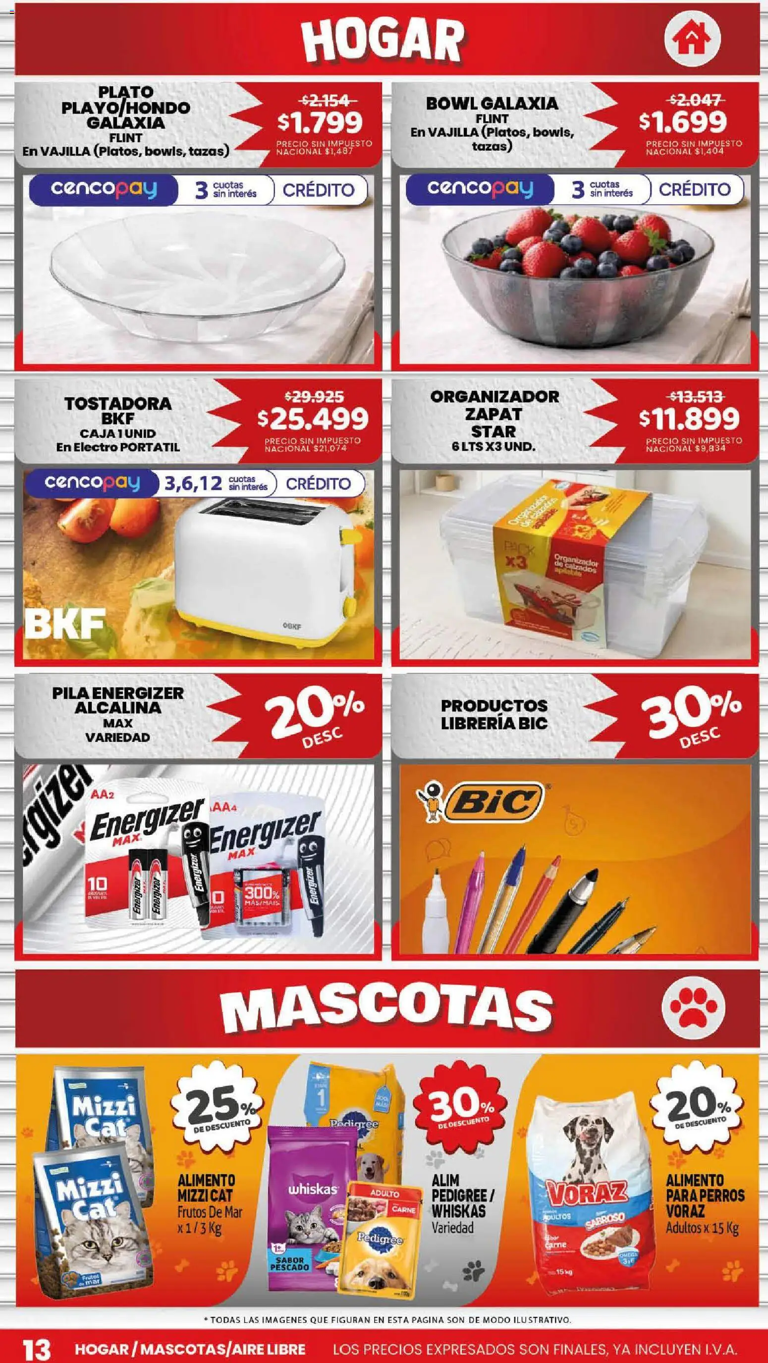 Makro ofertas │ válido desde el 19.03.2026 | Página: 13 | Productos: Organizador, Bowl, Caja, Pescado