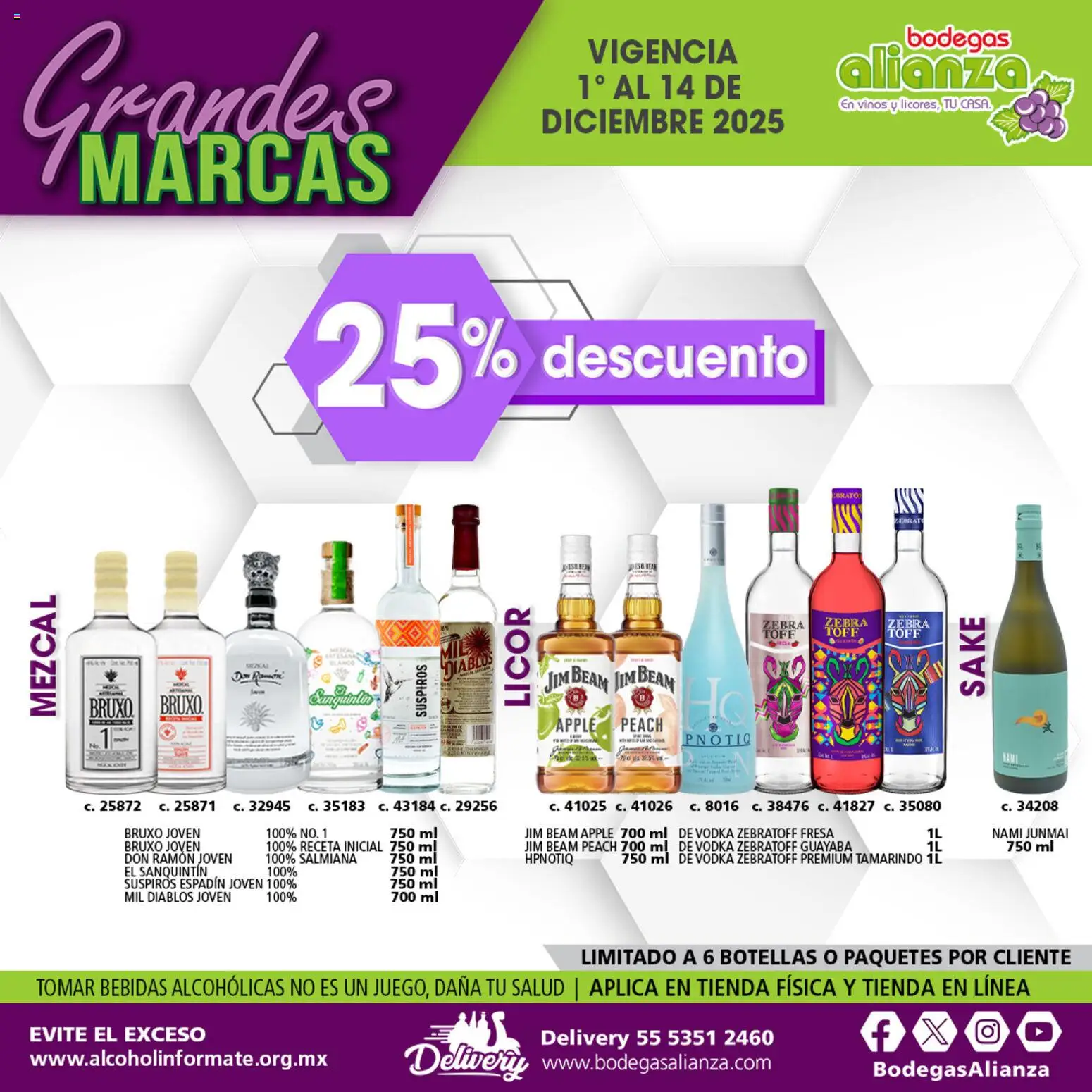 Nuevas ofertas de Bodegas Alianza válidas en toda la República Mexicana desde el 01.12.2025. ¡Encuentra las mejores ofertas en Bodegas Alianza catálogo Grandes Marcas! | Página: 10 | Productos: Fresa, Vodka