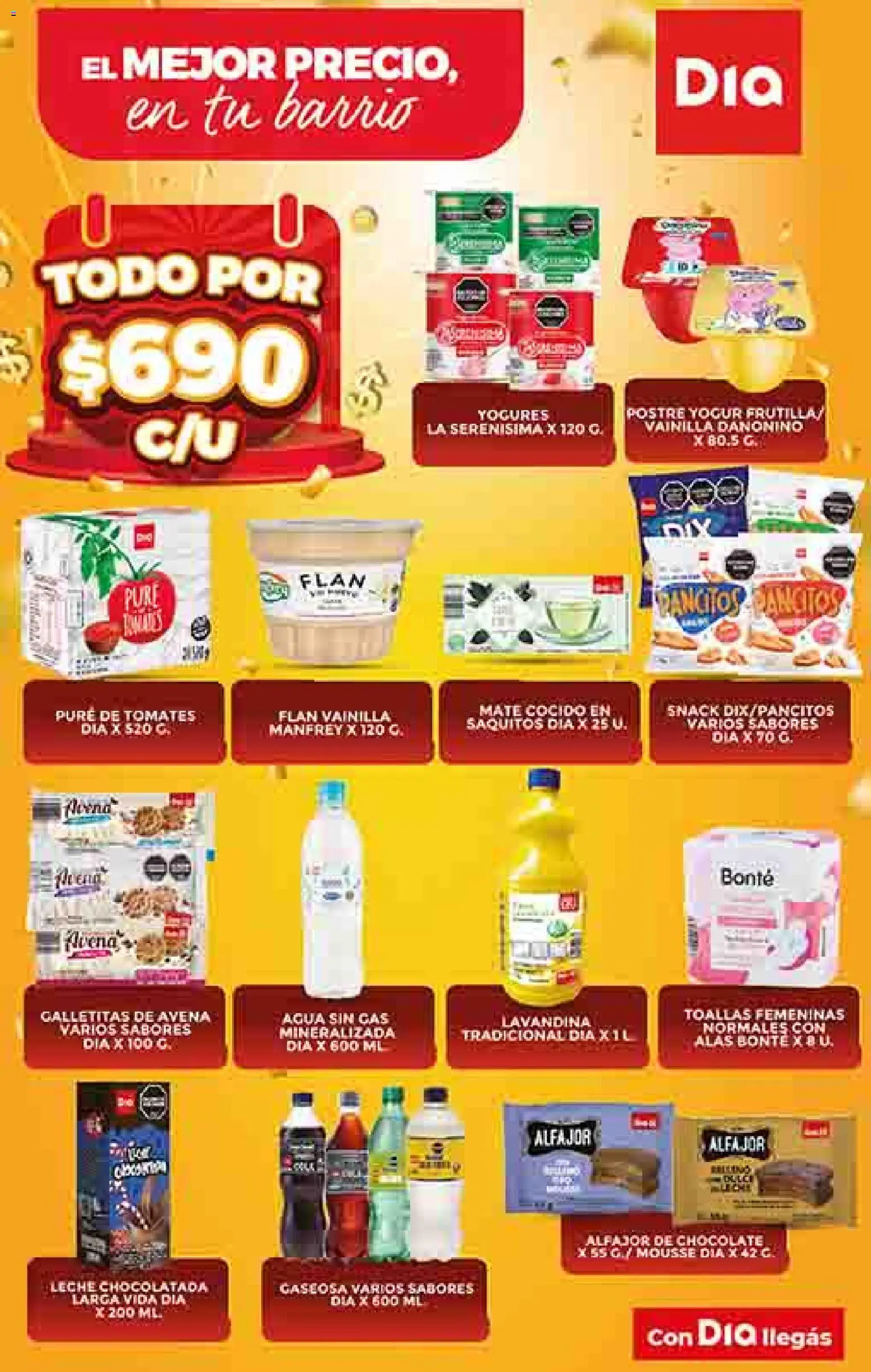 Dia - Ofertas - Salta y Jujuy │ válido desde el 12.11.2025 | Página: 5 | Productos: Gaseosa, Chocolate, Tomates, Alfajor