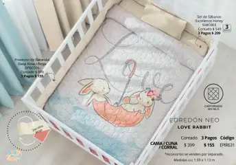 Vista previa de Colchas Concord catálogo Baby, nuevo folleto de la tienda, válido en México a partir del 01.05.2026 | Página: 15 | Productos: Cama, Cuna, Sabanas