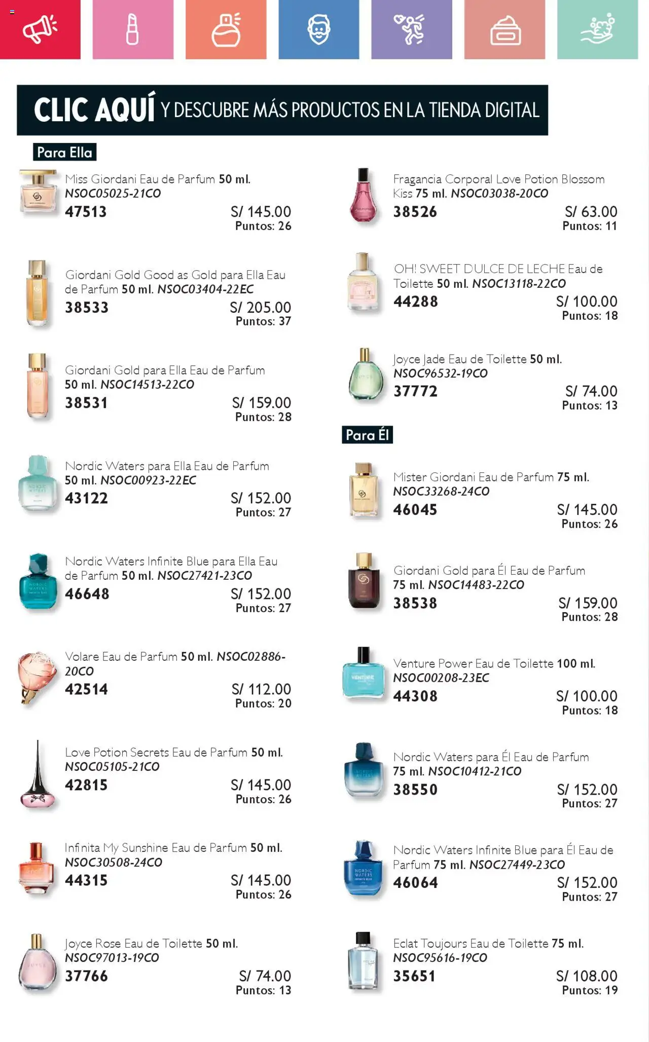 Catálogo Oriflame válido desde 02.08.2025 | Página: 90 | Productos: Leche, Fragancia, EAU de Toilette
