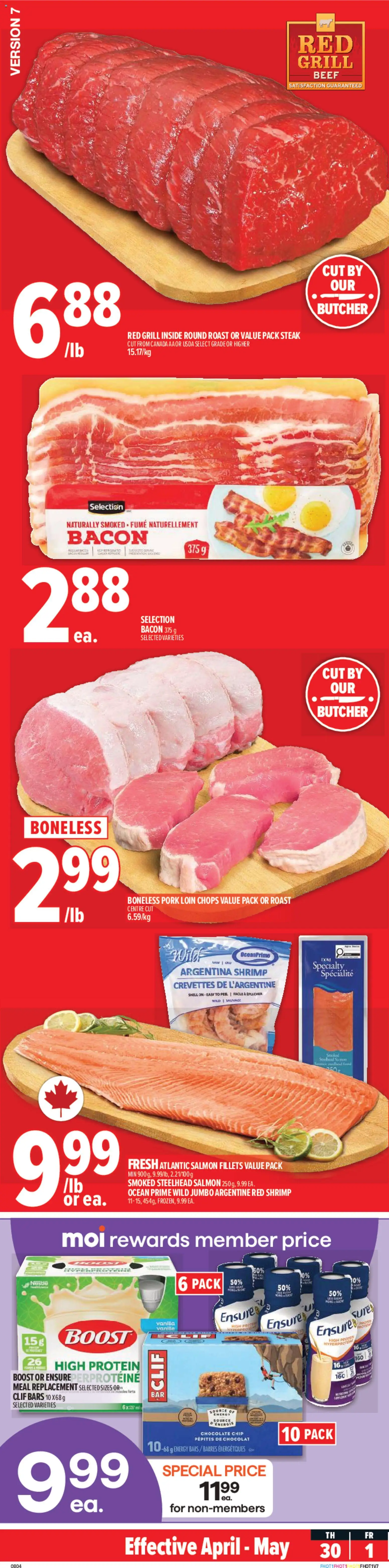 Metro flyer valid from 30.04.2026 | Page: 1 | Products: Beef, Grill, Chocolate, Pork
