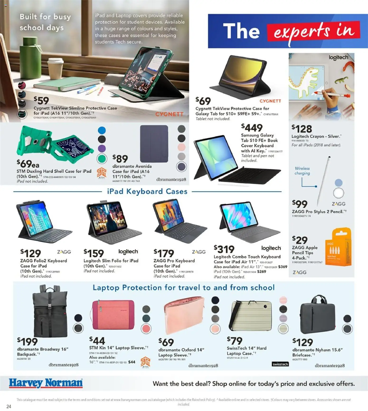 Harvey Norman catalogue - valid from 14.01.2026 | Page: 24 | Products: Accessories, Backpack, Laptop, Case