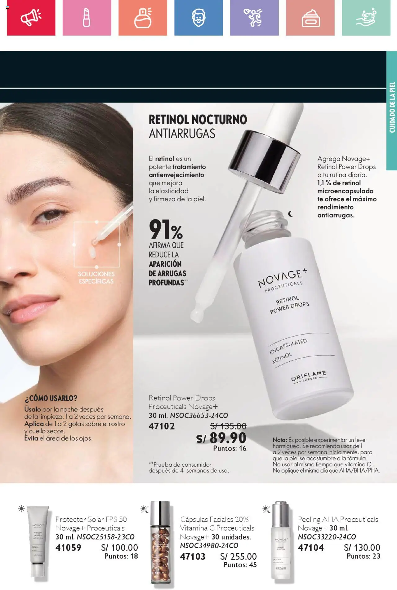 Catálogo Oriflame válido desde 02.08.2025 | Página: 49 | Productos: Protector solar, Té
