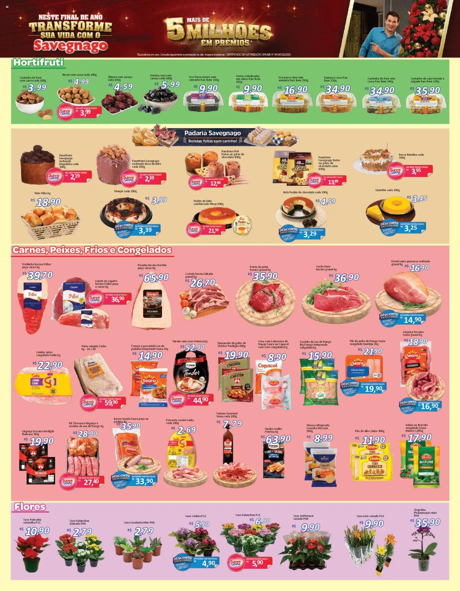 Savegnago Folheto - válido de 22.12.2025 | Página: 2 | Produtos: Tender, Lombo, Pernil, Panetone