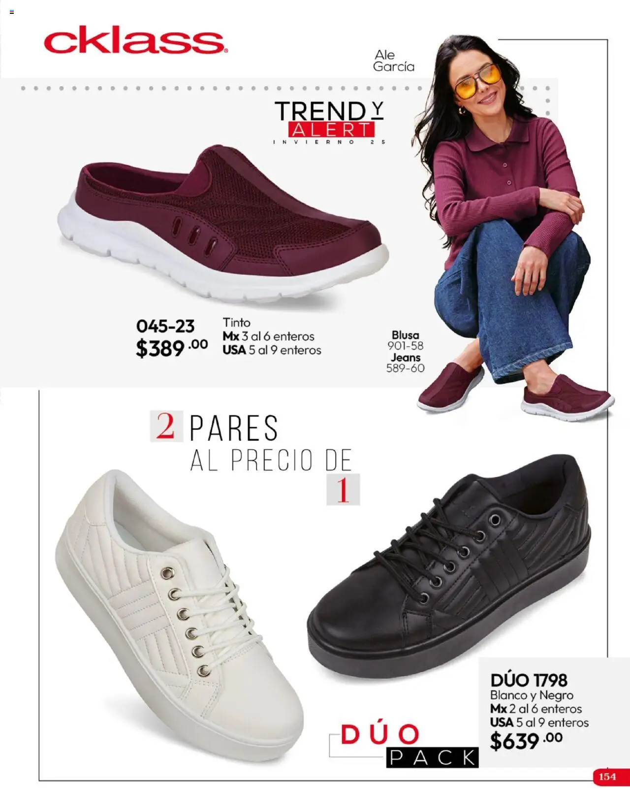 Nuevas ofertas de Cklass válidas en toda la República Mexicana desde el 16.09.2025. ¡Encuentra las mejores ofertas en Cklass - Catálogo Invierno! | Página: 310 | Productos: Blusa