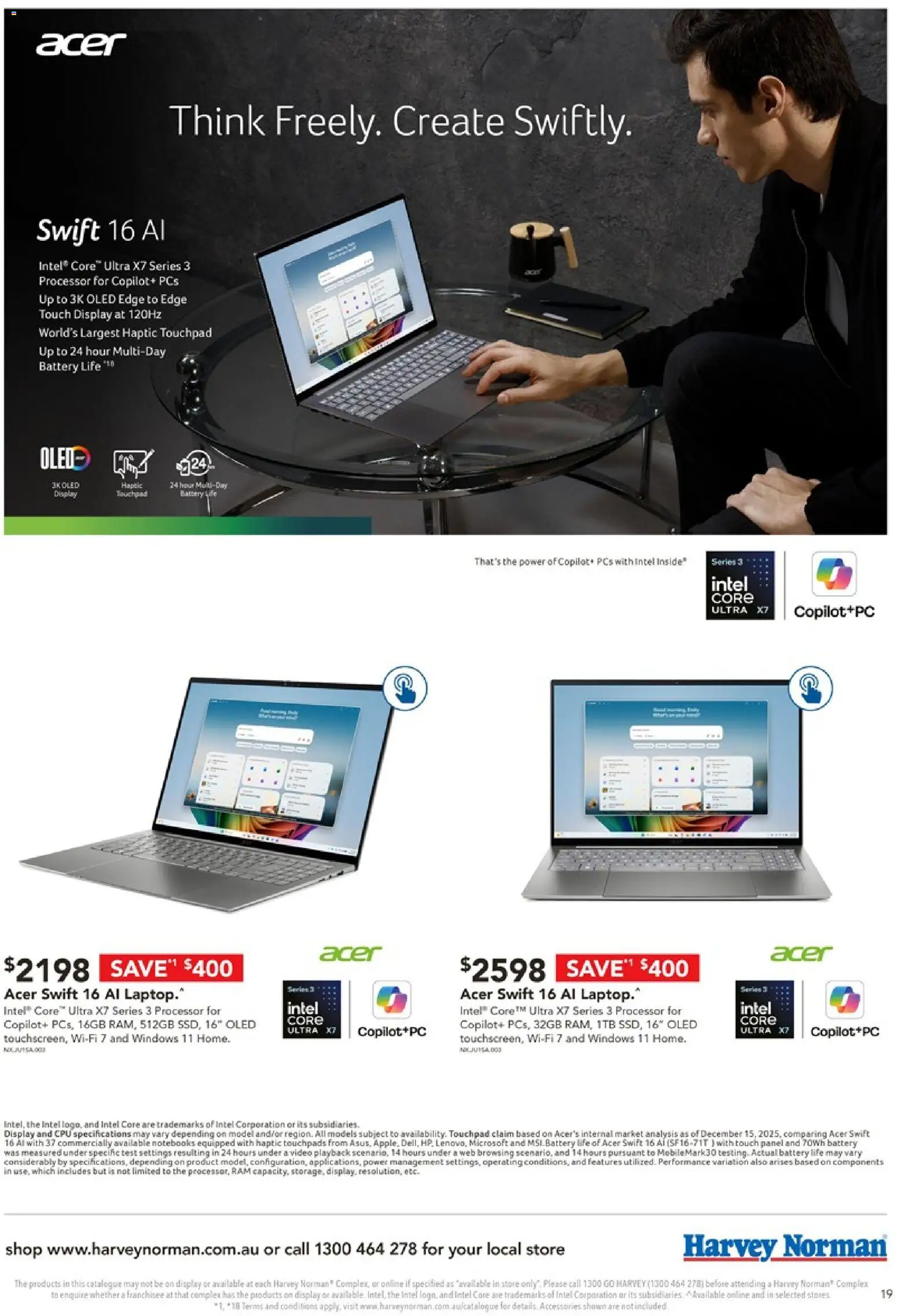 Harvey Norman catalogue - valid from 02.04.2026 | Page: 19 | Products: Battery, Accessories, Mobile