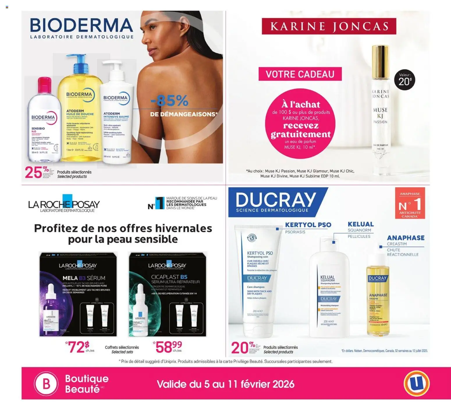 Uniprix flyer valid from 05.02.2026 | Page: 4 | Products: Shampoo