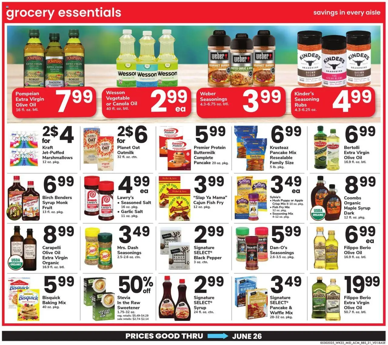 Acme Big Book of Savings - valid from 30.05.2025 | Page: 21 | Products: Fish, Salt, Pepper, Garlic