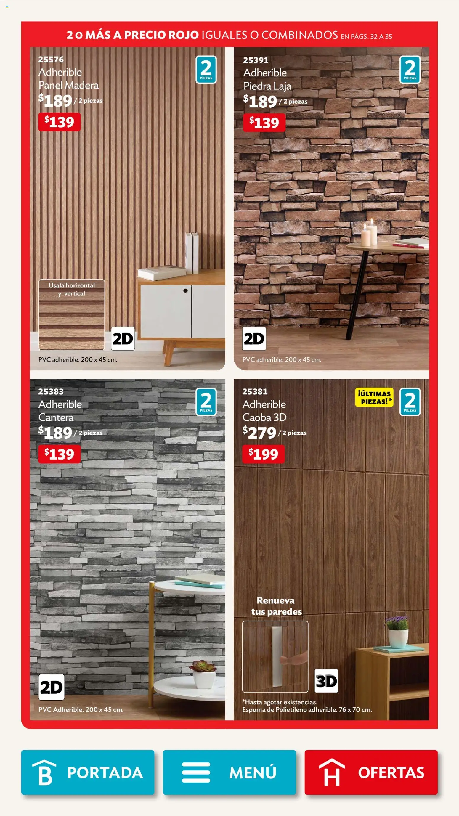 Nuevas ofertas de Betterware válidas en toda la República Mexicana desde el 02.02.2026. ¡Encuentra las mejores ofertas en Betterware campaña 2 2026! | Página: 32 | Productos: Espuma