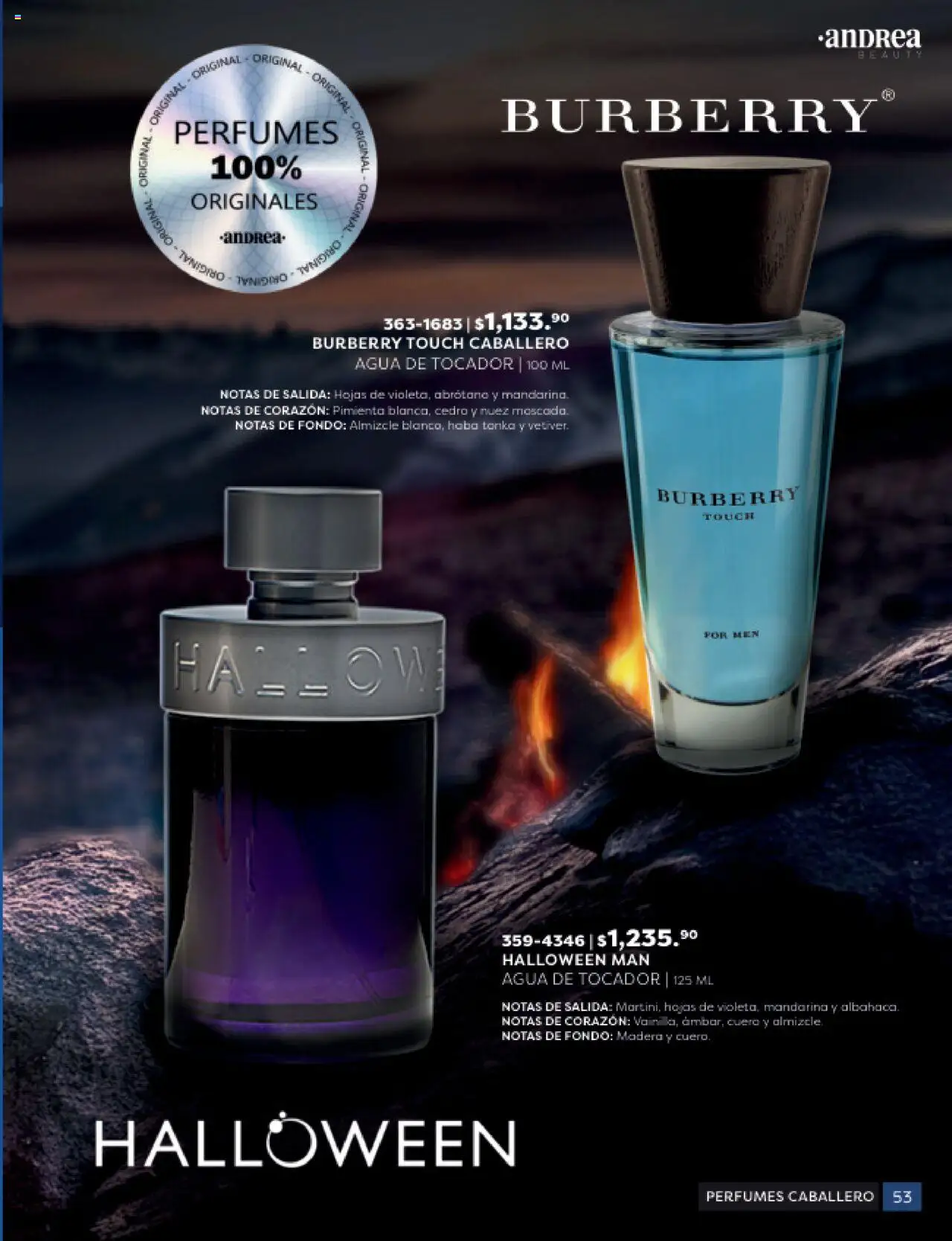 Nuevas ofertas de Andrea válidas en toda la República Mexicana desde el 24.08.2025. ¡Encuentra las mejores ofertas en Andrea - Catálogo Beauty Campaña 5! | Página: 53 | Productos: Pimienta, Agua, Nuez