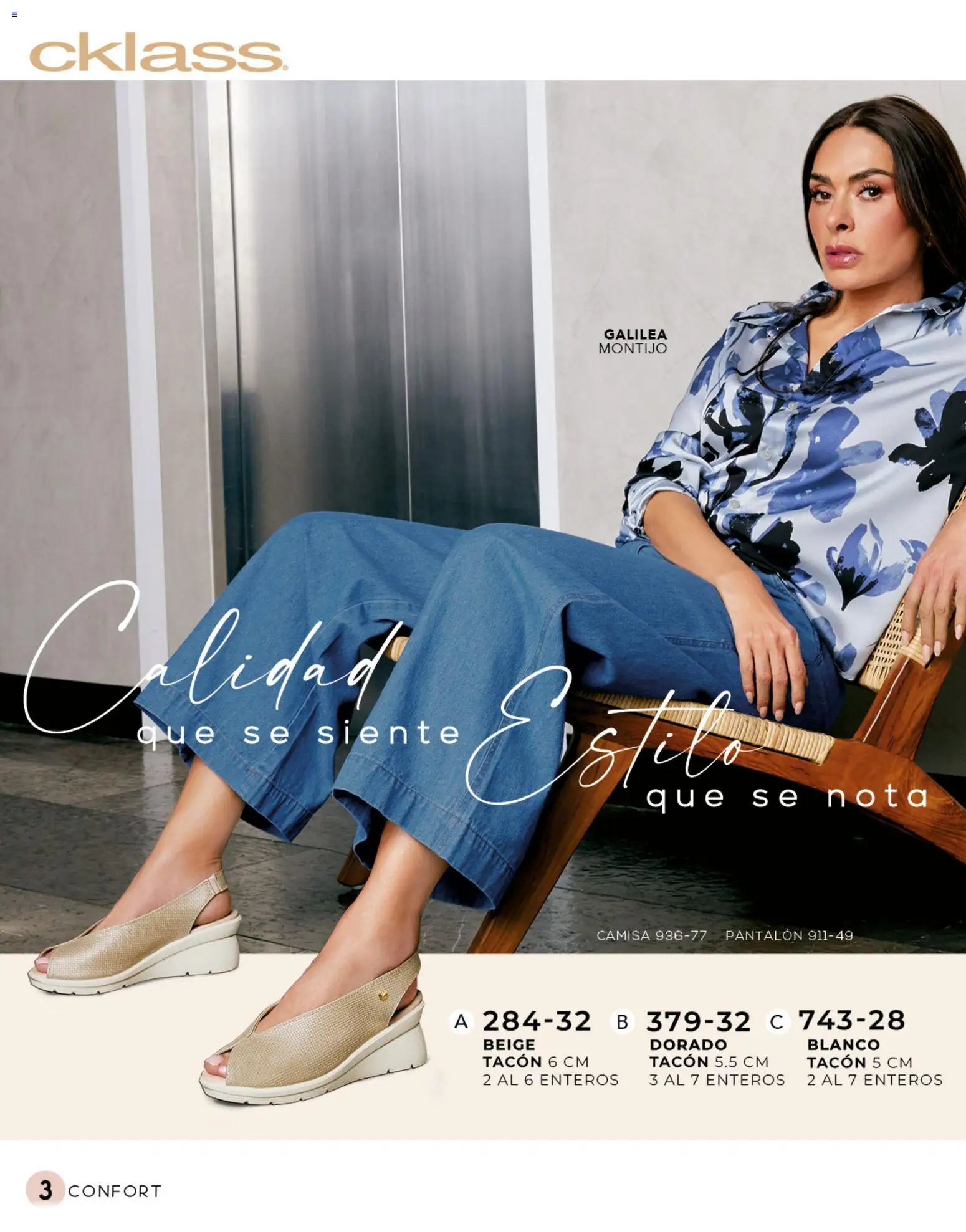 Nuevas ofertas de Cklass válidas en toda la República Mexicana desde el 02.01.2026. ¡Encuentra las mejores ofertas en Cklass catálogo Confort! | Página: 4 | Productos: Camisa