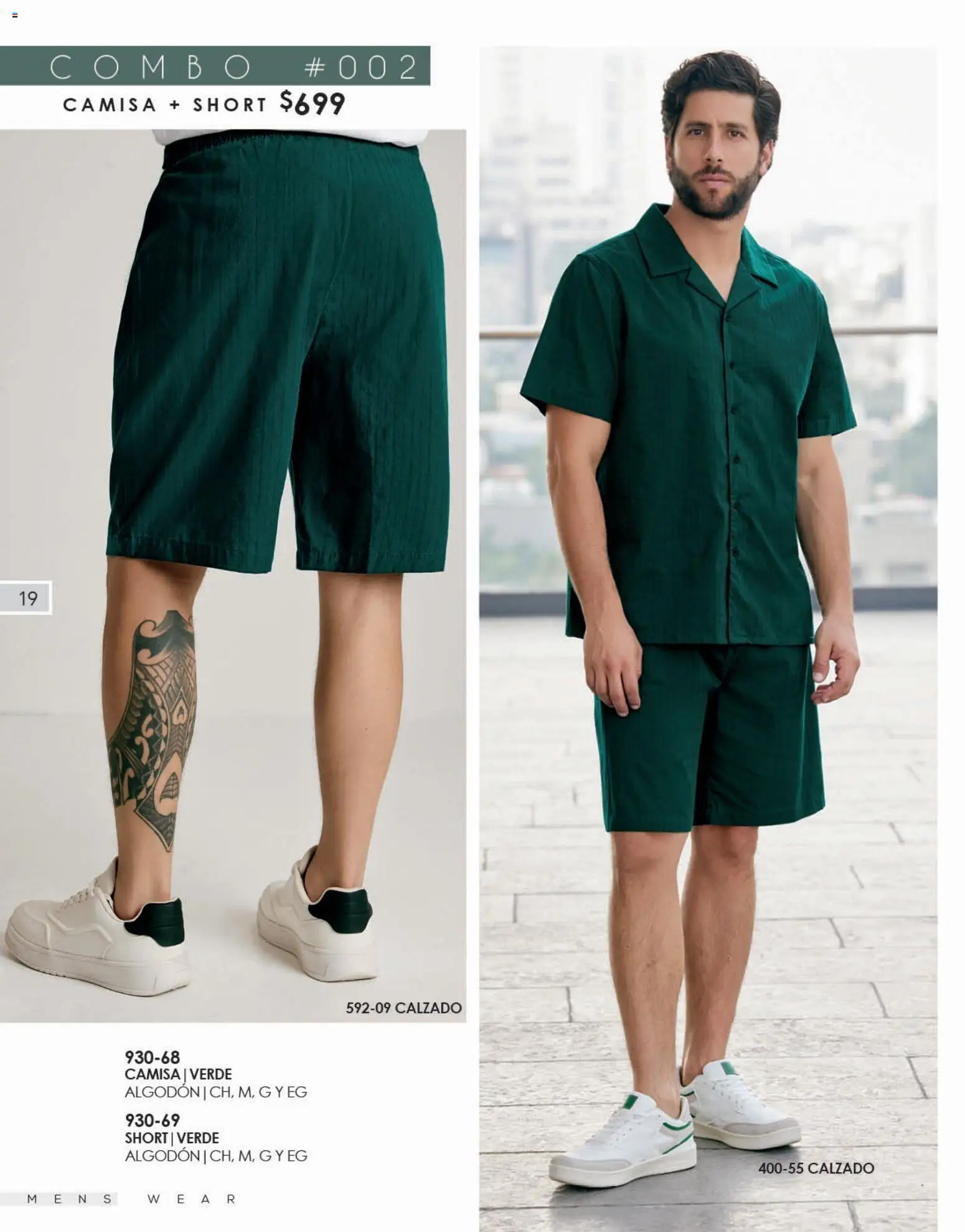 Nuevas ofertas de Cklass válidas en toda la República Mexicana desde el 02.01.2026. ¡Encuentra las mejores ofertas en Cklass catálogo Calzado Caballero! | Página: 95 | Productos: Camisa, Algodón, Short