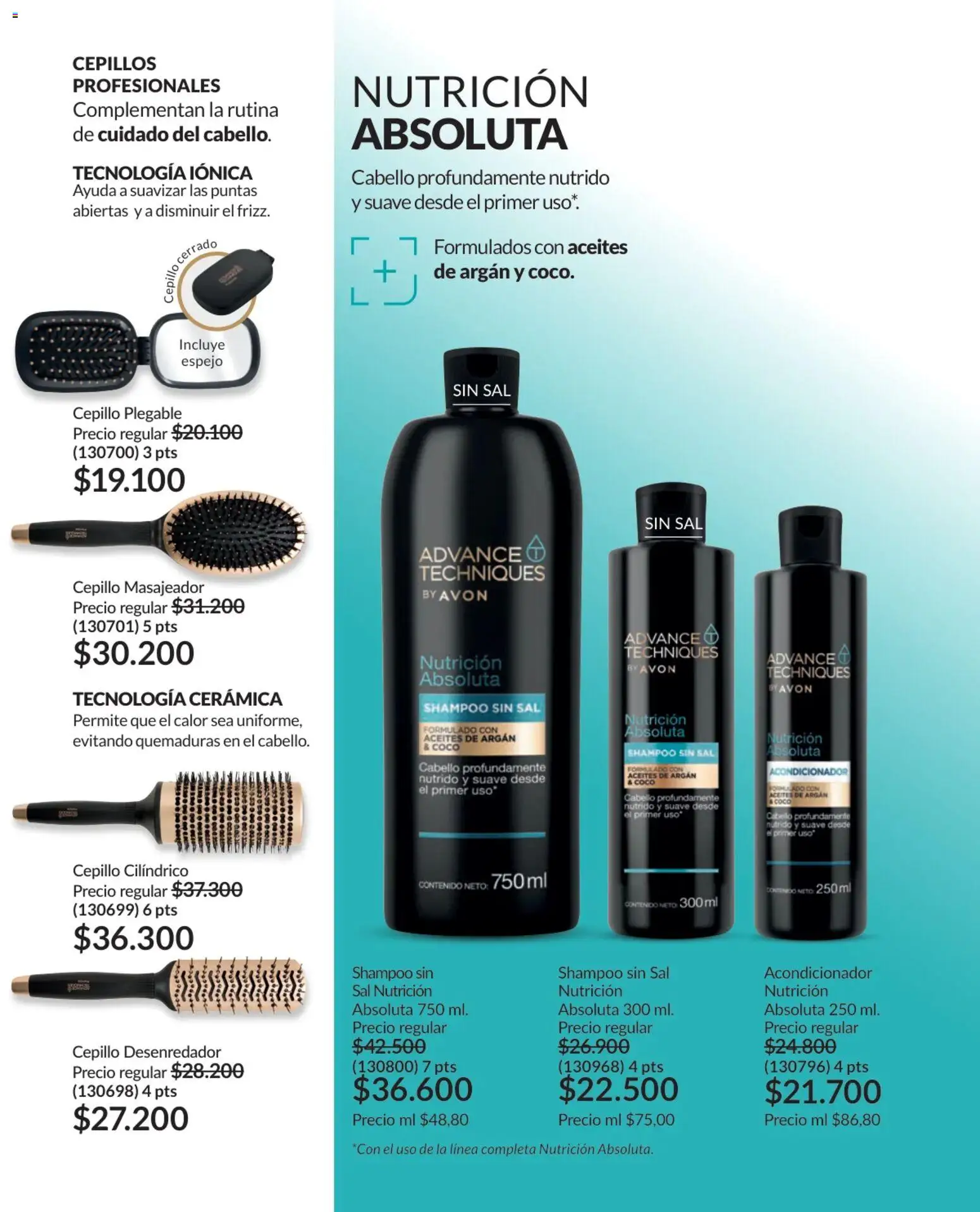 Avon revista - valida desde el 17.11.2025 | Página: 144 | Productos: Sal, Cerámica, Espejo, Acondicionador