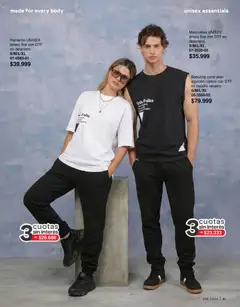 Vista previa Vitnik - Hombre válido desde el 01.04.2026 | Página: 40 | Productos: Algodón, Jean, Musculosa, Babucha