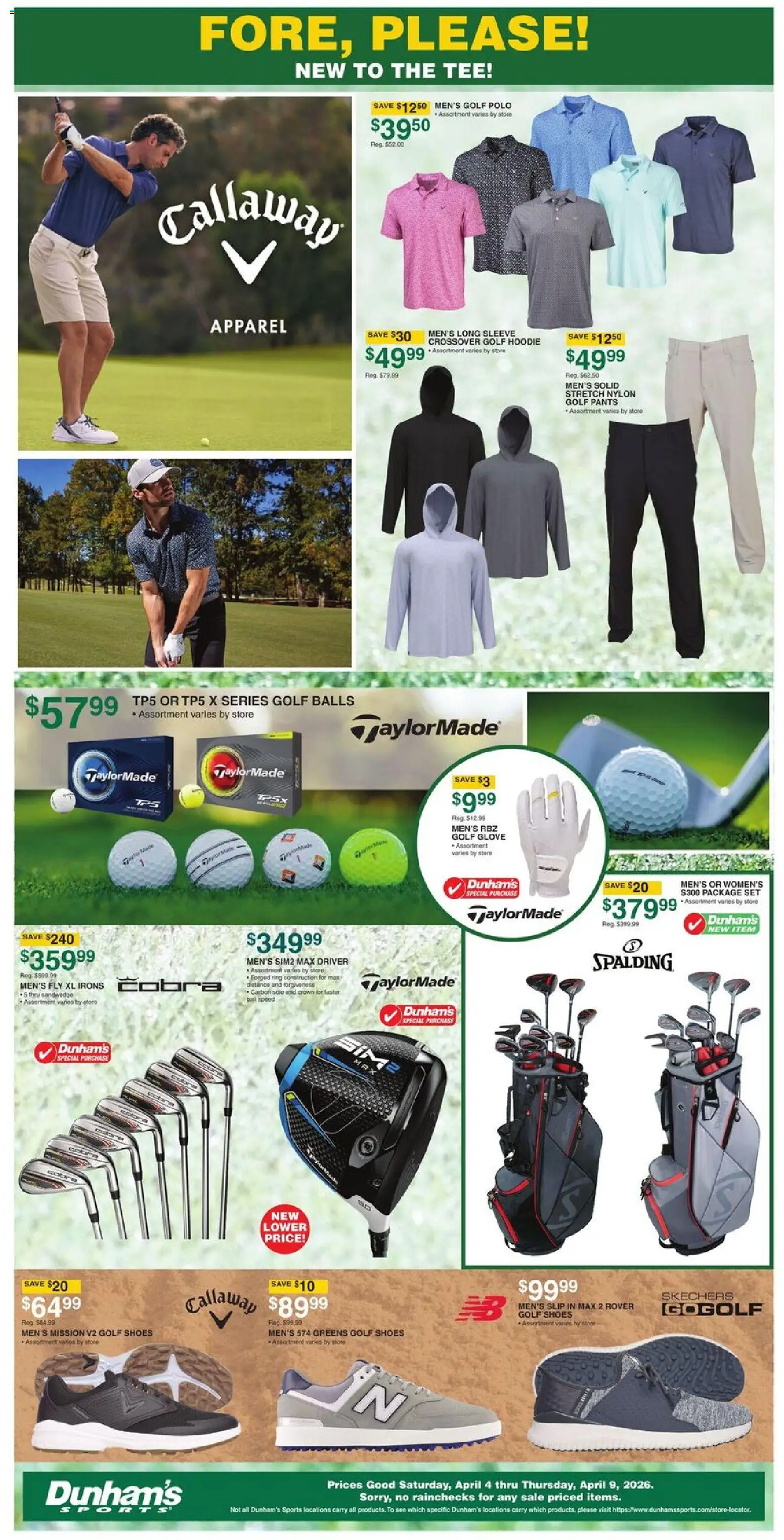 The new Dunham's Sports flyer is now online. See all April offers on your mobile and save! | United States