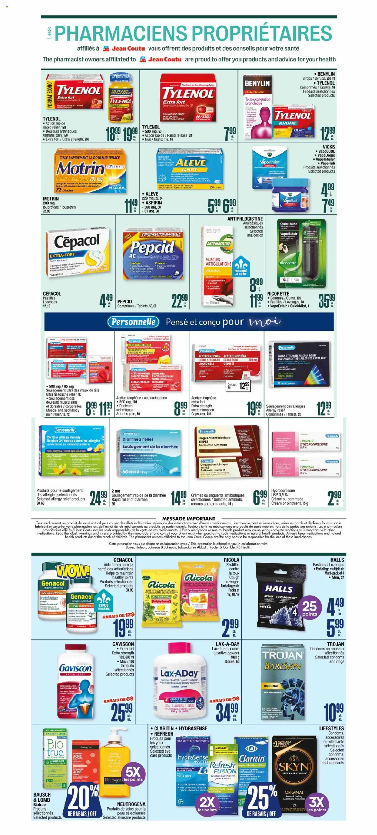 Jean Coutu flyer valid from 23.10.2025 | Page: 3 | Products: Cream, Powder
