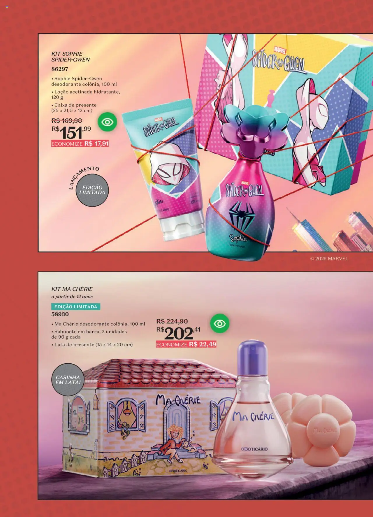 O Boticário Folheto - válido de 22.09.2025 | Página: 186 | Produtos: Desodorante, Caixa, Sabonete
