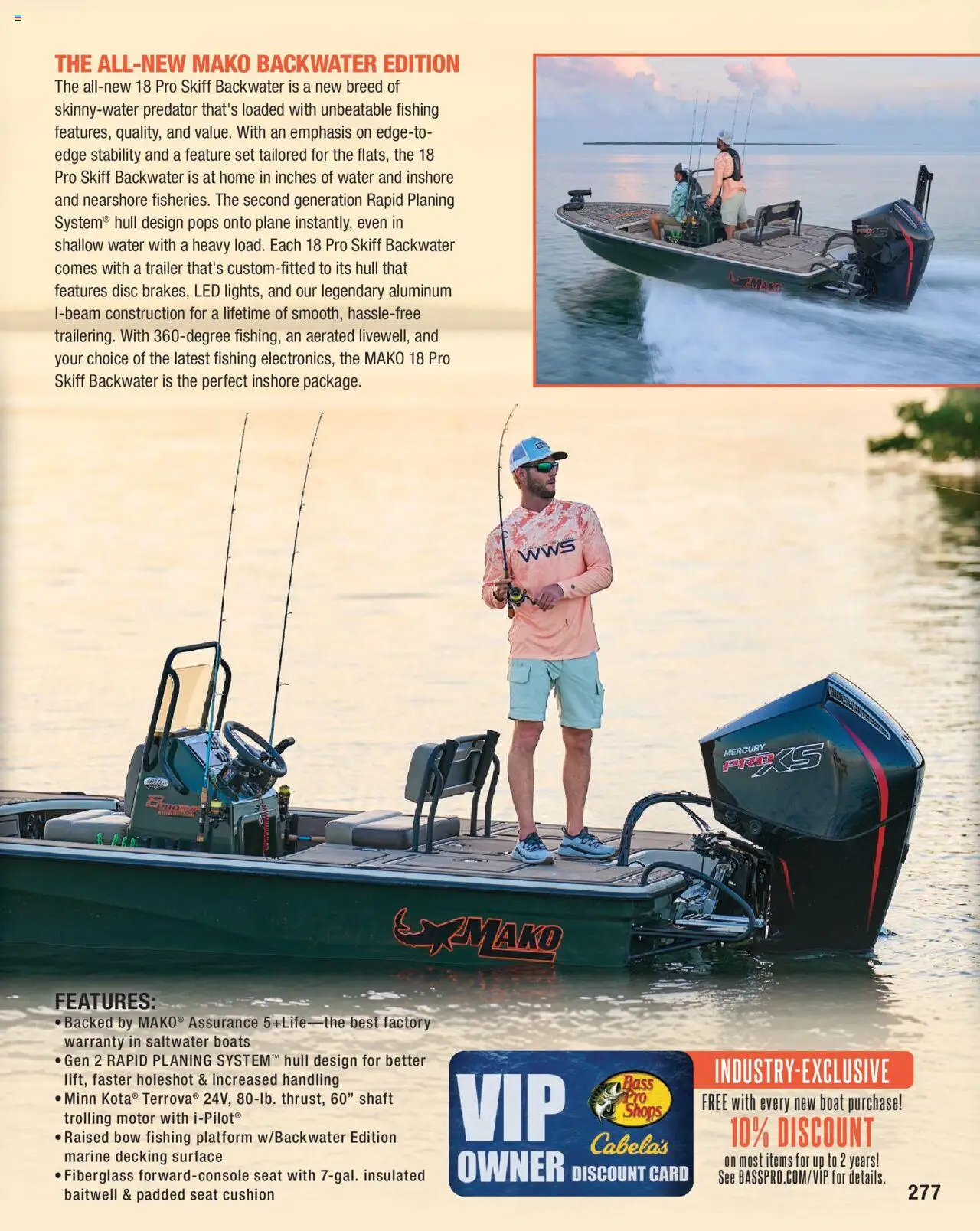 Cabela's Saltwater Specialist 25 - valid from 01.01.2025 | Page: 277 | Products: Bow, Water, Cushion, Bow Fishing