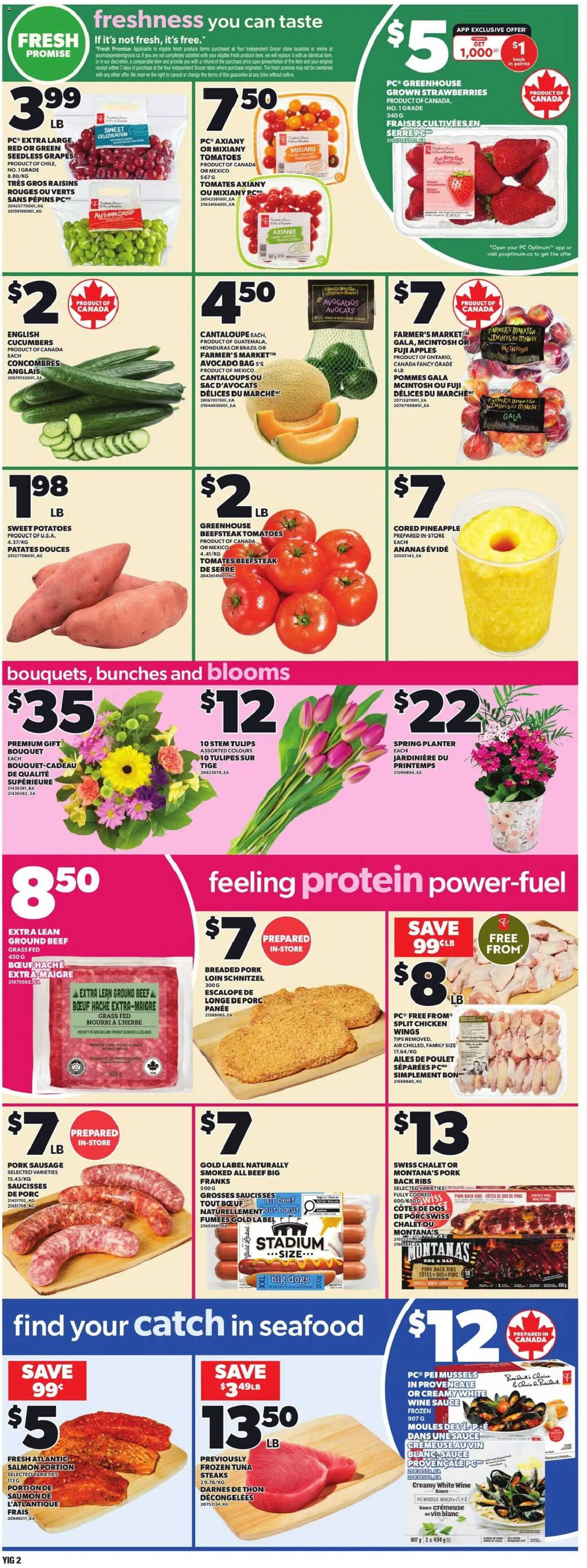 Independent Grocer Flyer from Apr 23, 2026 - Unlock Huge Savings | Canada