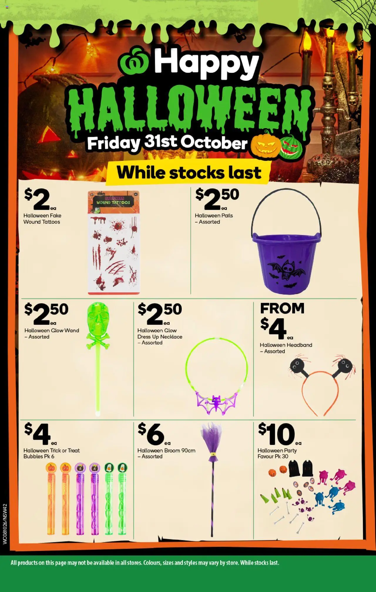 Woolworths catalogue - valid from 08.10.2025 | Page: 42 | Products: Headband, Dress, Broom