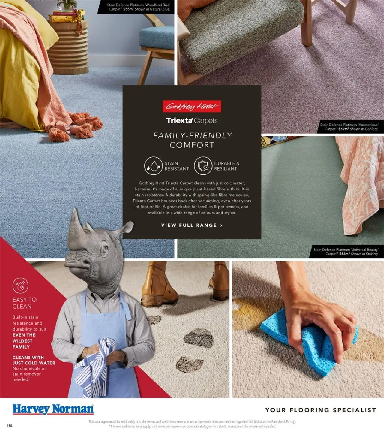 Harvey Norman catalogue - valid from 07.08.2025 | Page: 4 | Products: Carpet, Stain remover, Suit, Accessories
