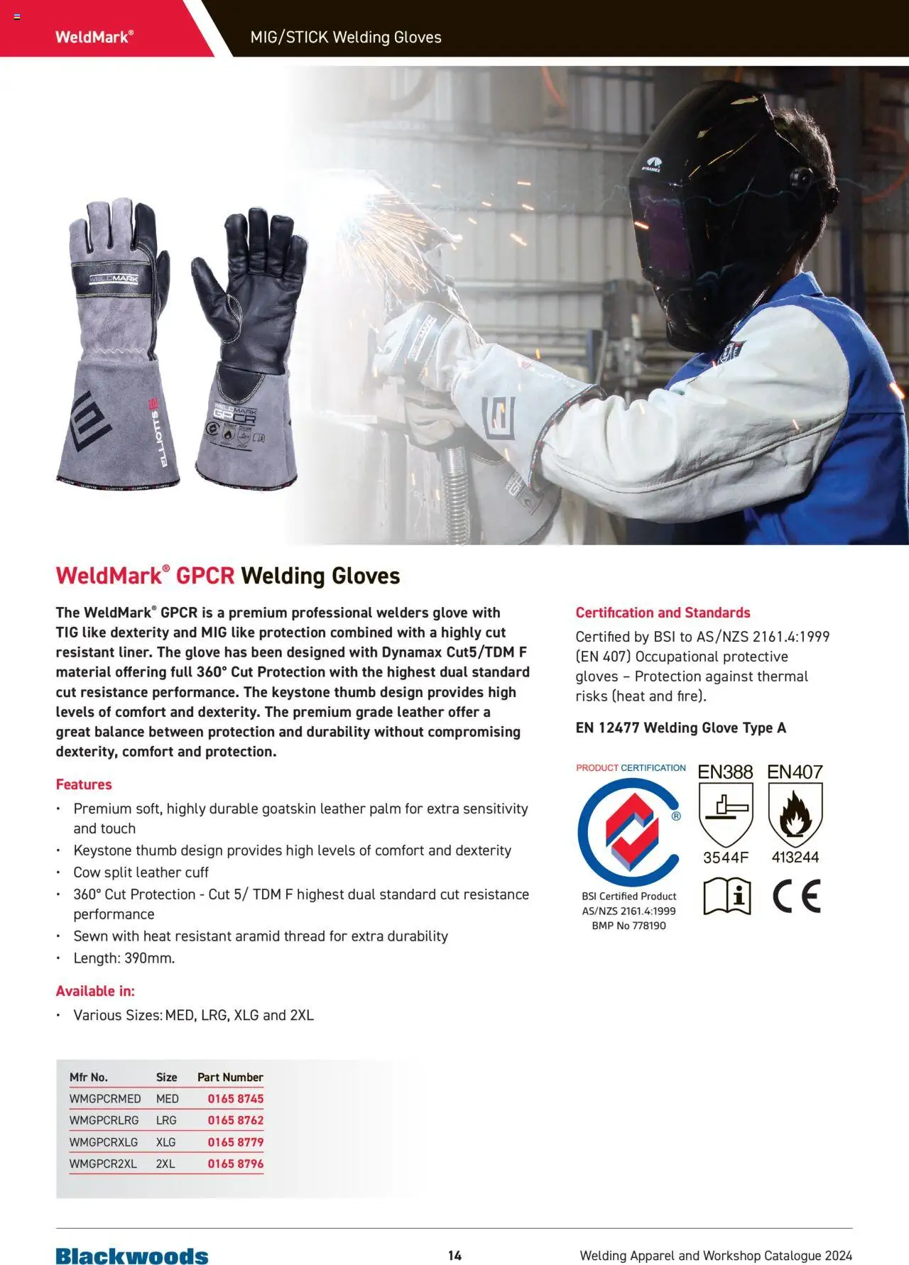 Black Woods catalogue - valid from 22.07.2024 | Page: 14 | Products: Gloves