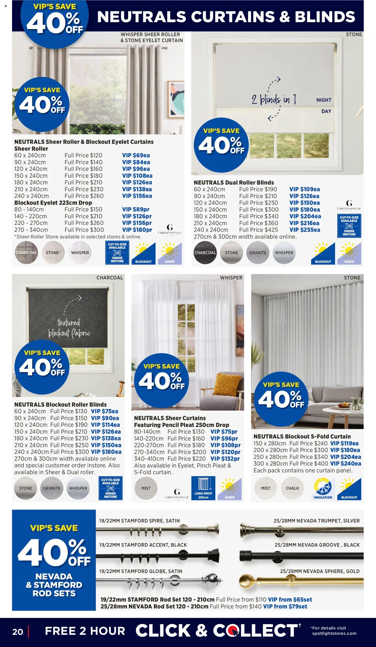 Spotlight catalogue - valid from 18.03.2026 | Page: 20 | Products: Curtain, Blinds, Pencil