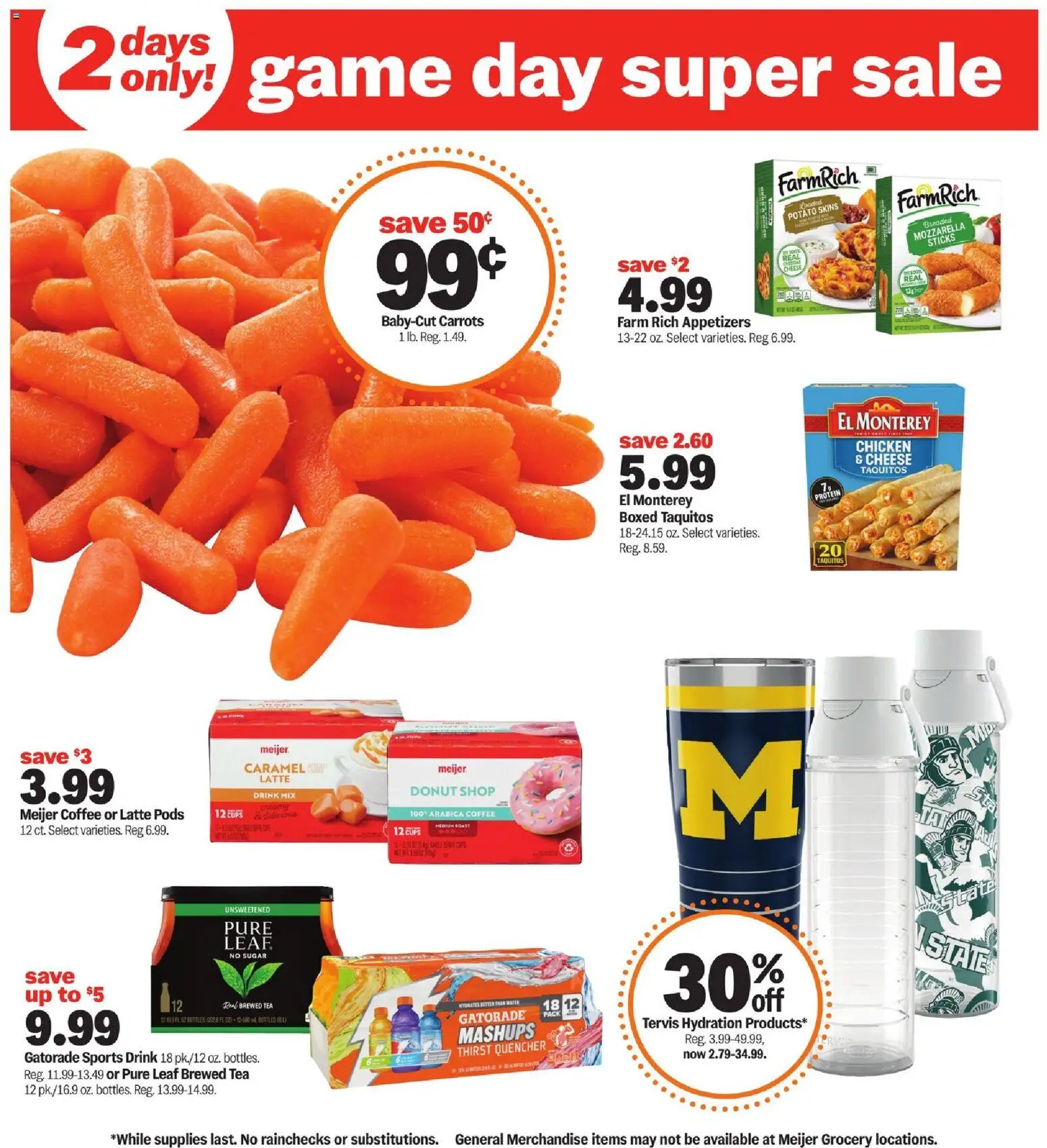 Meijer Super Sale - valid from 20.03.2026 | Page: 2 | Products: Coffee, Tea, Sugar, Game