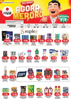 Royal Supermercados - Ofertas Semana Fit - Pré-Visualização do folheto da loja Royal Supermercados, válido de 03.11.2025
