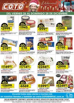 Vista previa Coto - S Fiestas válido desde el 26.12.2025