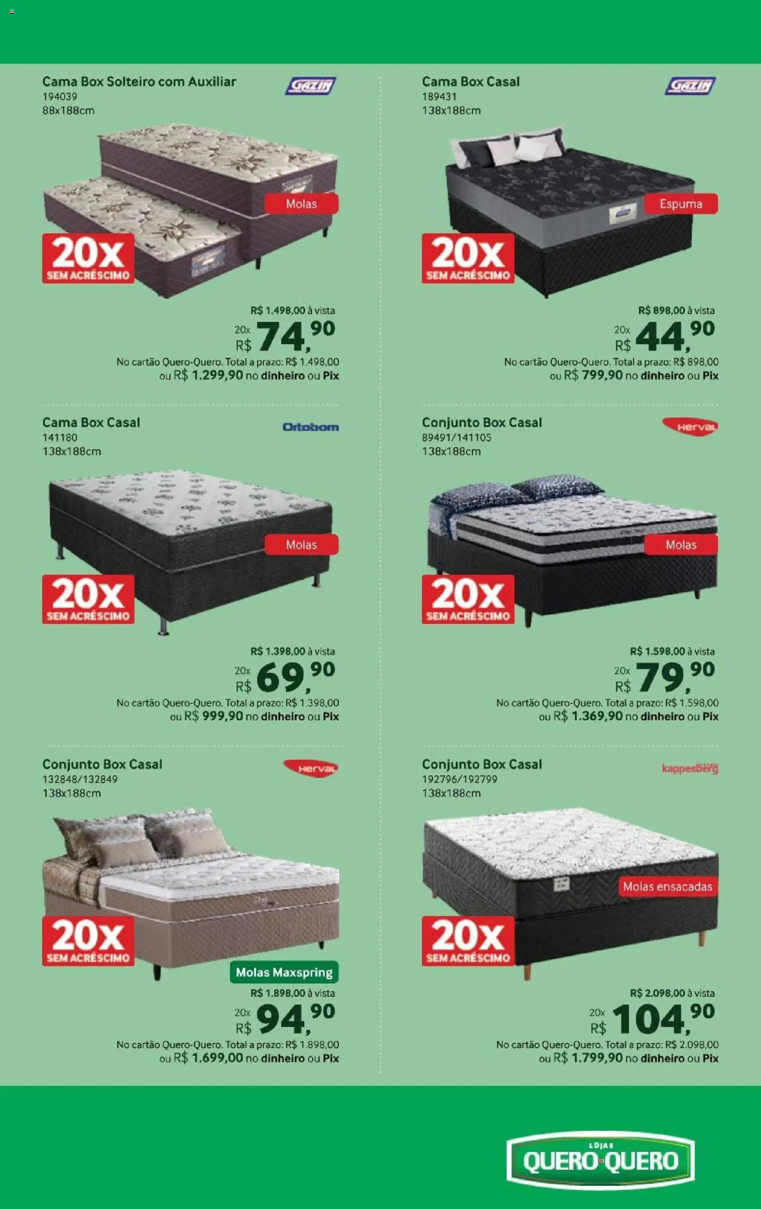 Lojas Quero-Quero Folheto - válido de 19.01.2026 | Página: 26 | Produtos: Cama