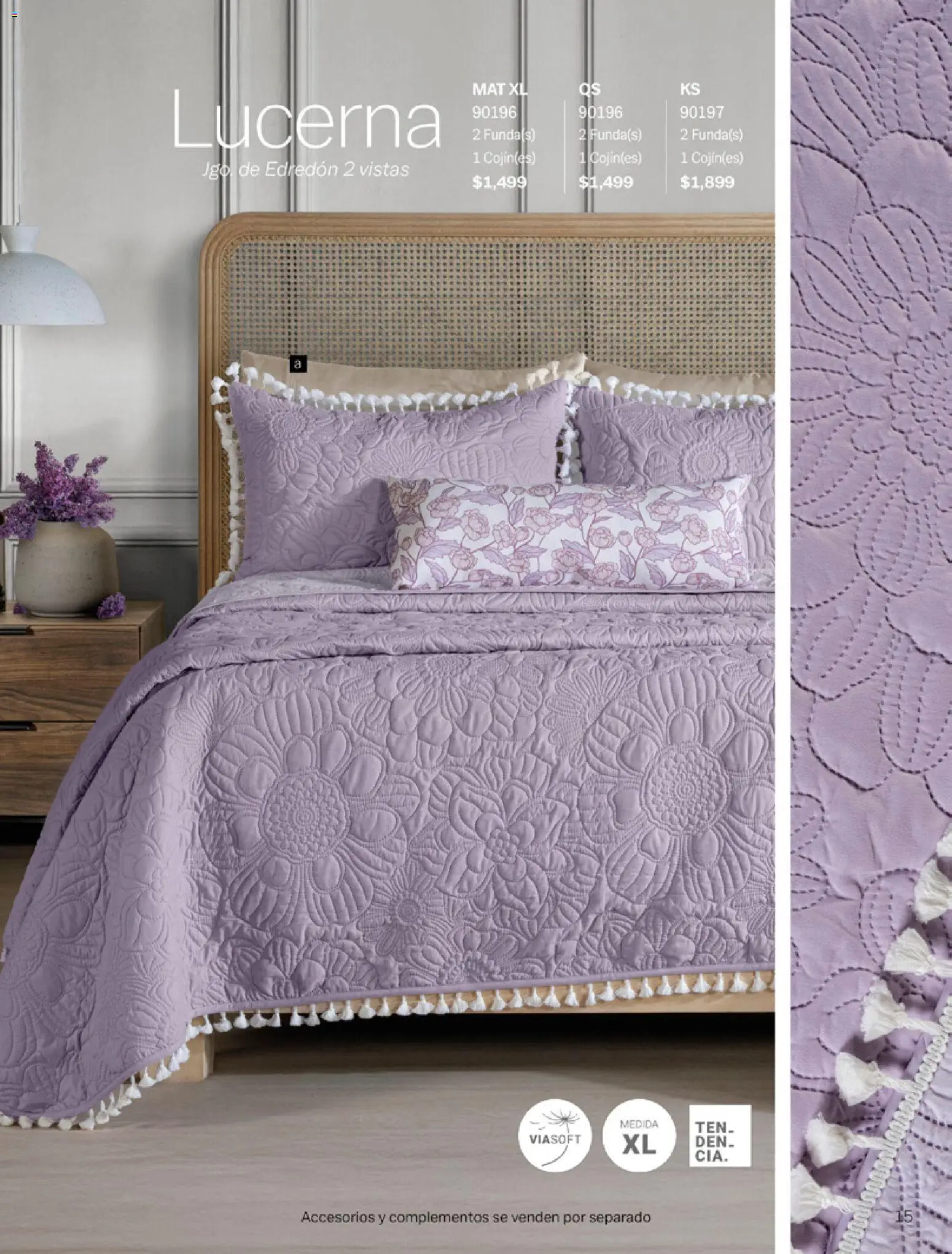 Nuevas ofertas de Vianney válidas en toda la República Mexicana desde el 06.03.2026. ¡Encuentra las mejores ofertas en Vianney catálogo Tu hogar, nuestra pasión! | Página: 17