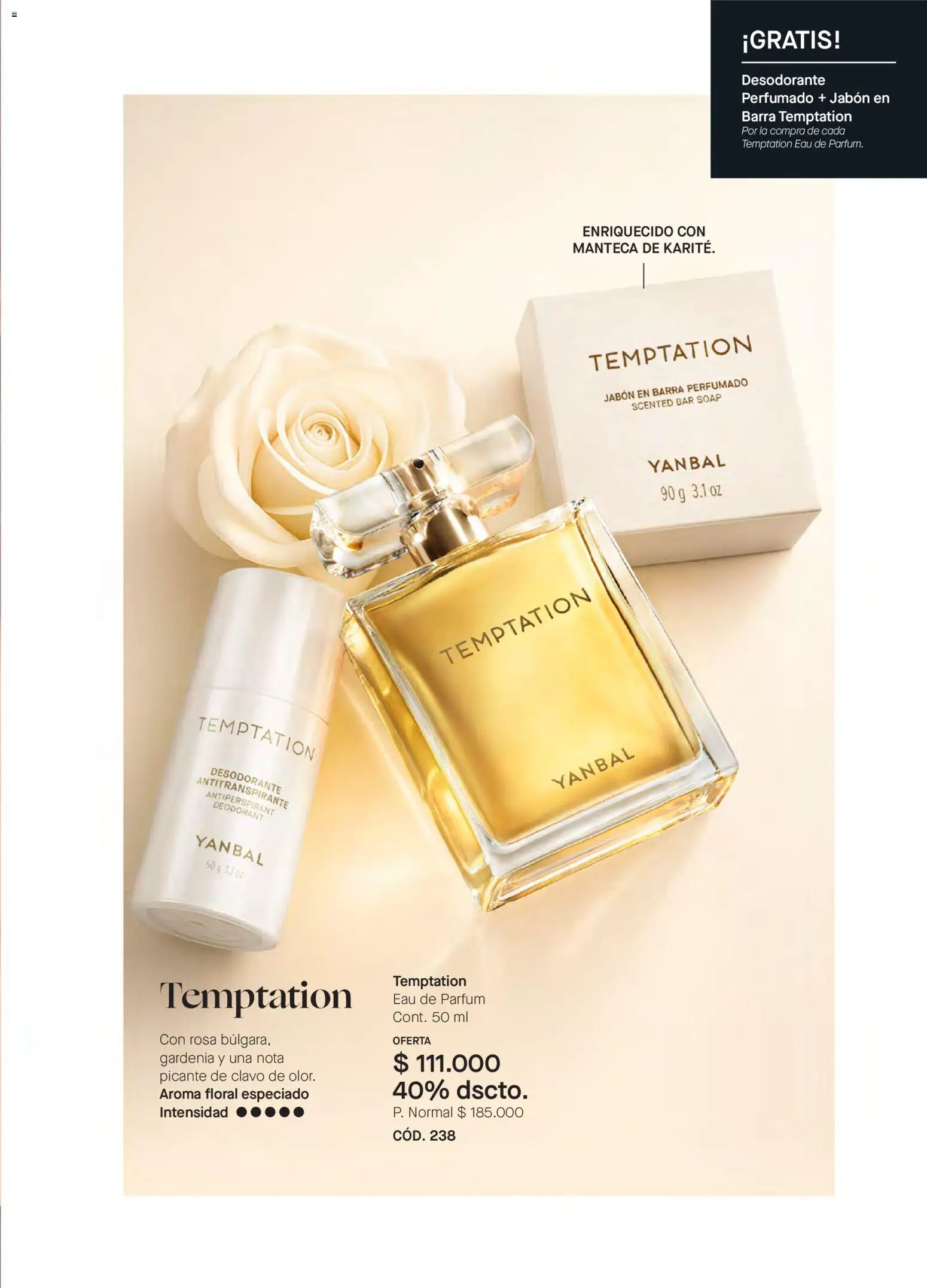 Yanbal revista - valida desde el 03.01.2026 | Página: 83 | Productos: Jabón, Desodorante, Antitranspirante, Manteca