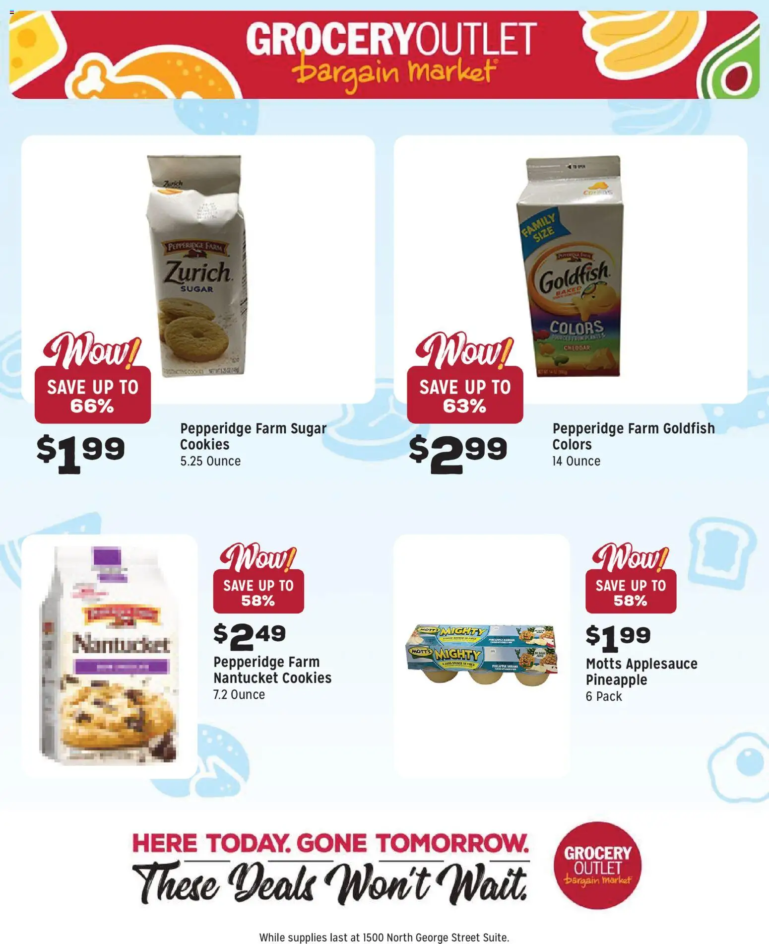 Grocery Outlet Weekly Ad - PA - valid from 14.01.2026 | Page: 8 | Products: Pineapple, Cookies, Sugar