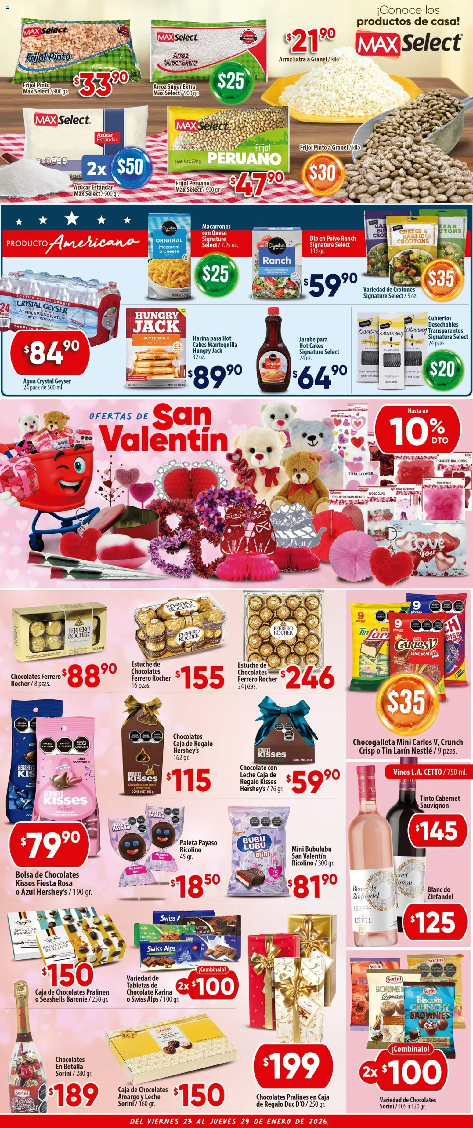 Nuevas ofertas de Calimax válidas en toda la República Mexicana desde el 23.01.2026. ¡Encuentra las mejores ofertas en Calimax folleto Tijuana! | Página: 3 | Productos: Almendras, Mantequilla, Glitter, Arroz