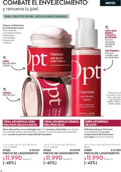 Oriflame Ofertas  válido desde el 18.04.2026 | Página: 74 | Productos: Manteca, Aceite, Crema, Serum