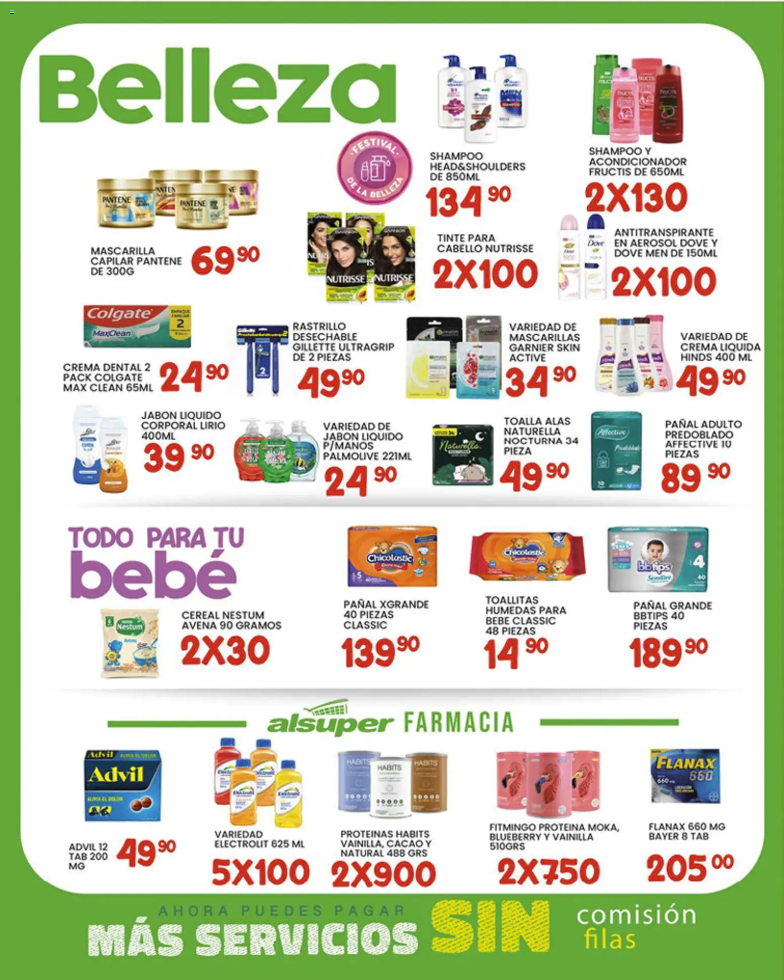 Nuevas ofertas de Alsuper válidas en toda la República Mexicana desde el 16.01.2026. ¡Encuentra las mejores ofertas en Alsuper folleto Saltillo! | Página: 4 | Productos: Jabón líquido, Crema, Body, Mascarilla