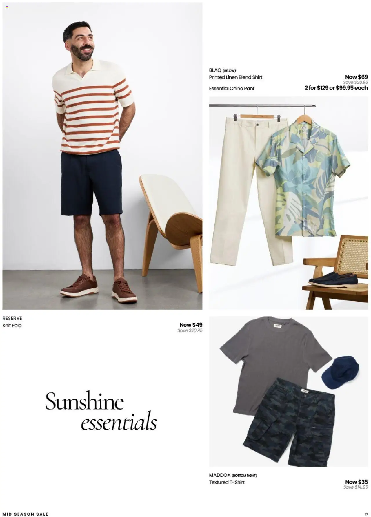 Myer catalogue - valid from 10.09.2025 | Page: 19 | Products: Linen, Shirt