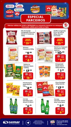 Semar Supermercado - Ofertas Especial Parceiros - Pré-Visualização do folheto da loja Semar Supermercado, válido de 14.09.2025