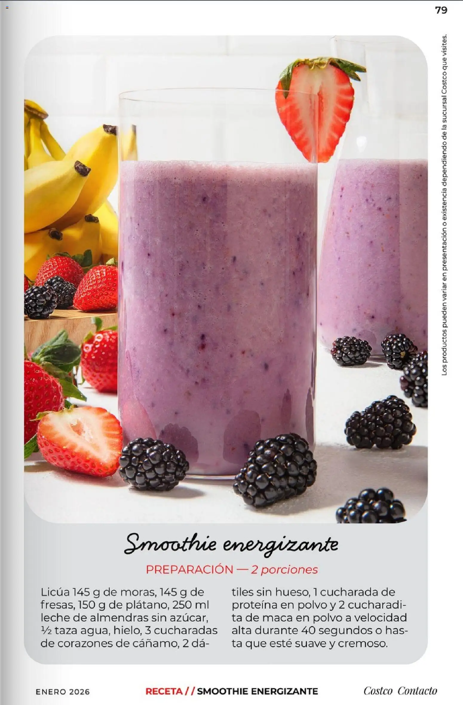 Nuevas ofertas de Costco válidas en toda la República Mexicana desde el 01.01.2026. ¡Encuentra las mejores ofertas en Costco - Revista Enero! | Página: 79 | Productos: Almendras, Taza, Leche, Polvo