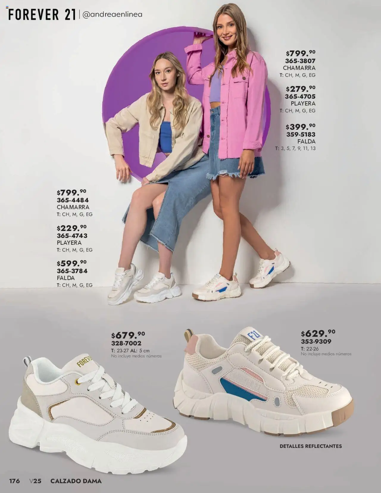 Nuevas ofertas de Andrea válidas en toda la República Mexicana desde el 23.06.2025. ¡Encuentra las mejores ofertas en Andrea catálogo Forever 21! | Página: 16 | Productos: Chamarra, Playera, Falda