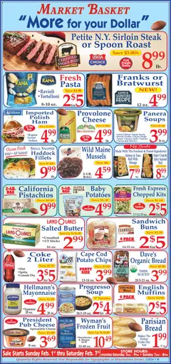 Preview of Market Basket weekly ads valid from 01.02.2026