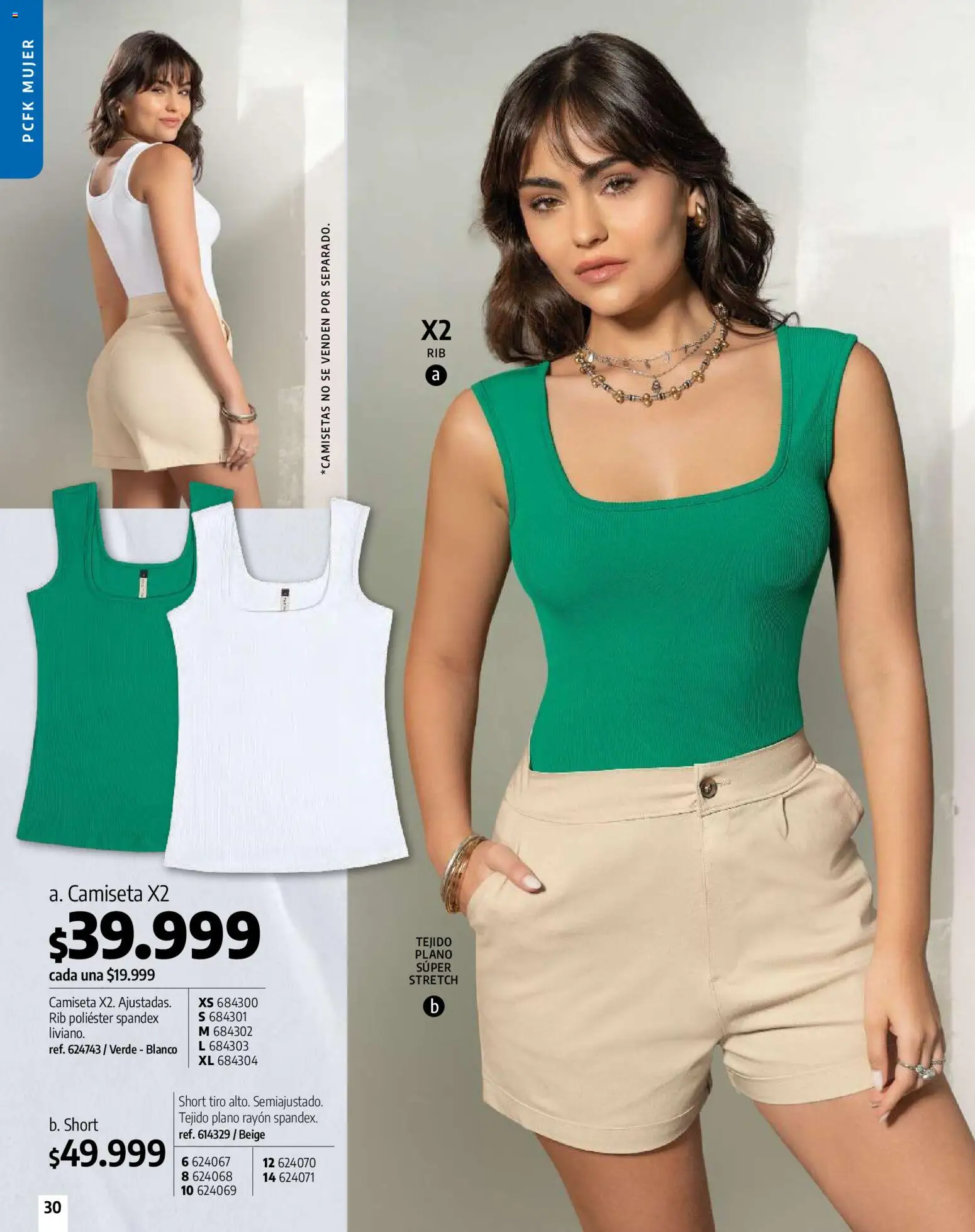 Pacifika revista - valida desde el 01.01.2026 | Página: 30 | Productos: Short, Camiseta