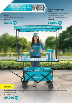 Vista previa de Betterware Catálogo de Premios, nuevo folleto de la tienda, válido en México a partir del 05.01.2026 | Página: 3 | Productos: Manga, Playera, Visera