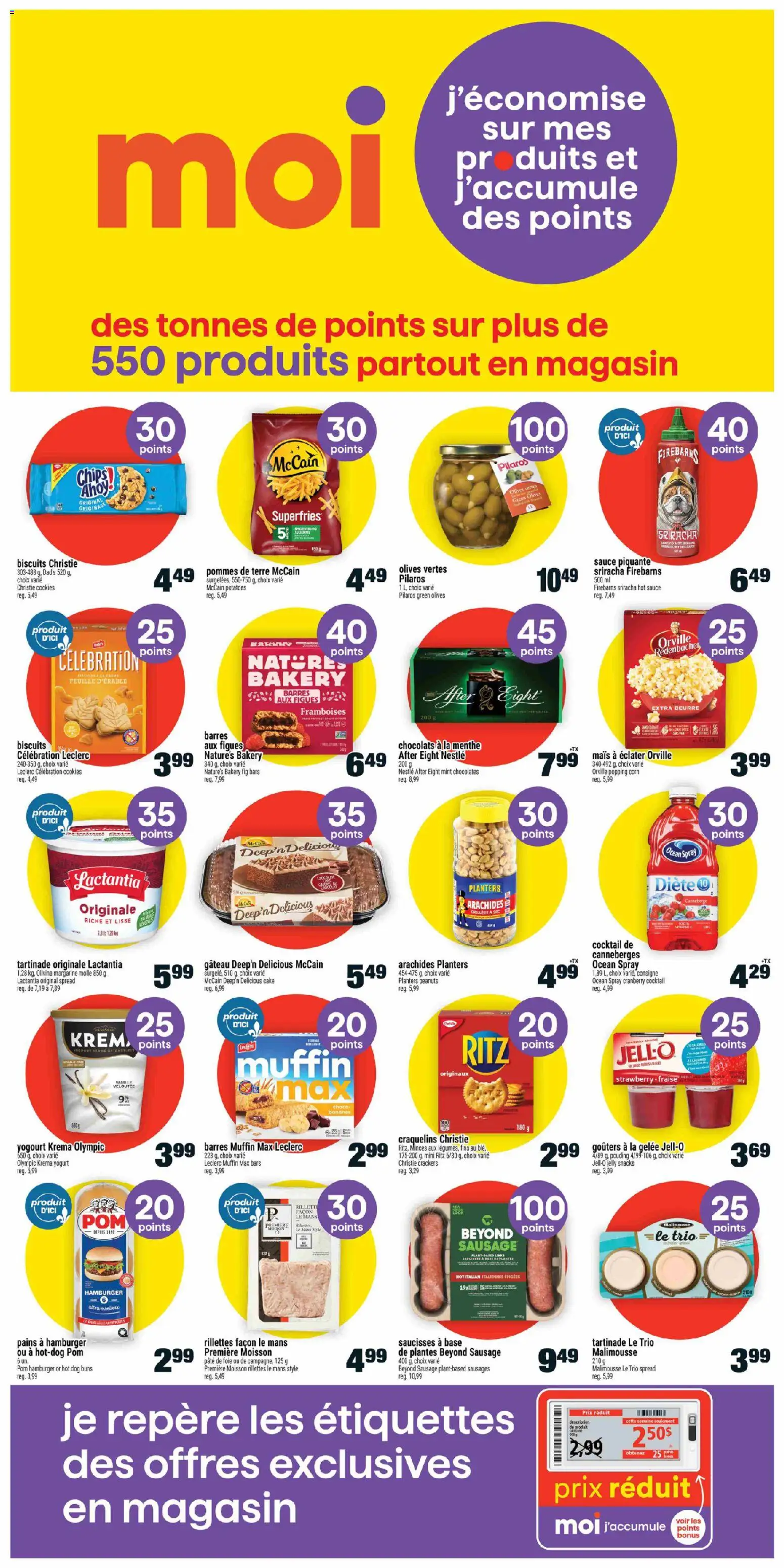 Super C flyer valid from 27.11.2025 | Page: 9 | Products: Chips, Cookies, Bakery, Yogurt