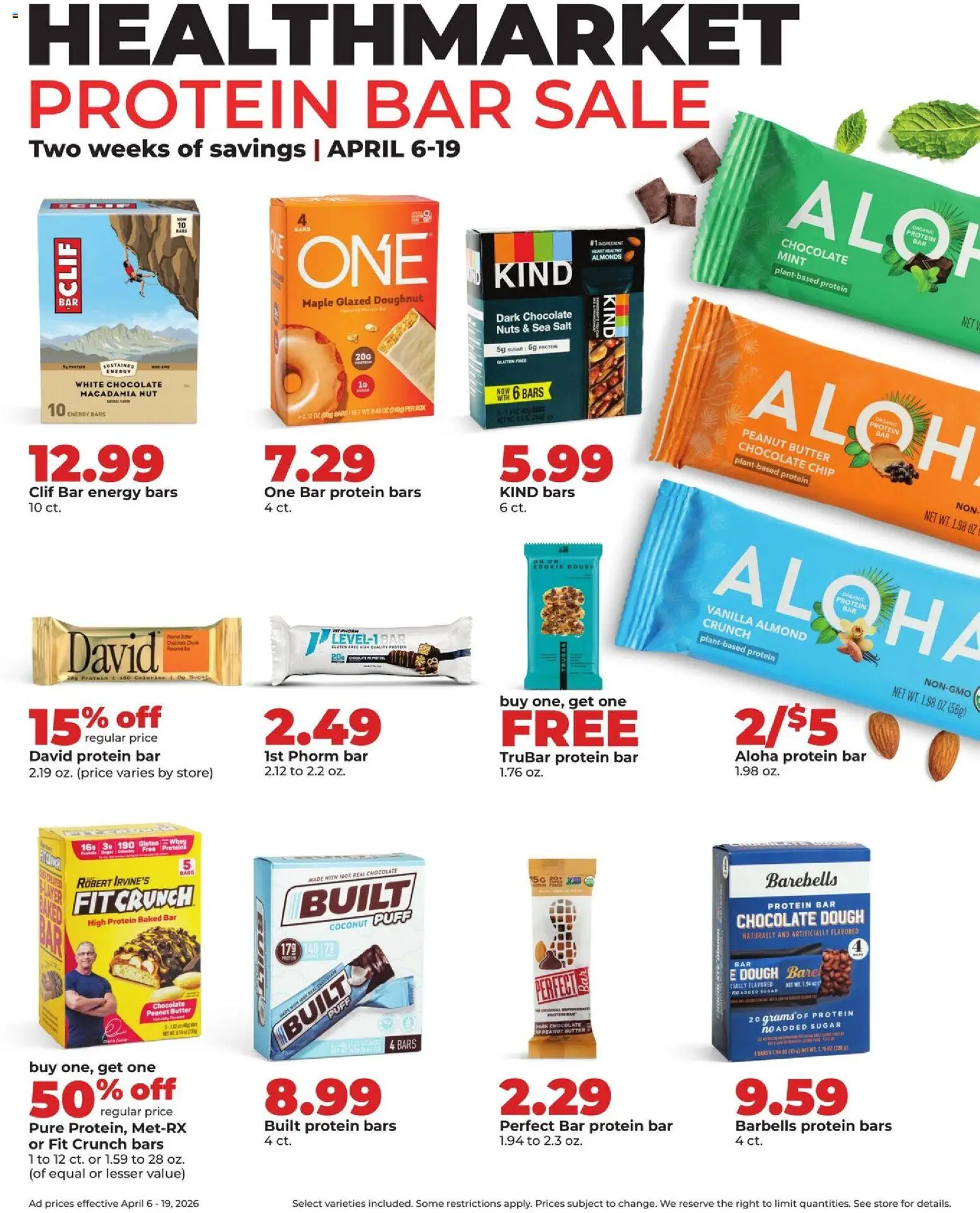 HyVee Weekly Ad - valid from 06.04.2026 | Page: 35 | Products: Butter, Chocolate, Sugar, Chocolate Chip
