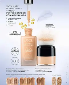 Vista previa de folleto L'Bel - Campaña 5 de la L'Bel válido desde 21.02.2026 | Página: 51 | Productos: Maquillaje