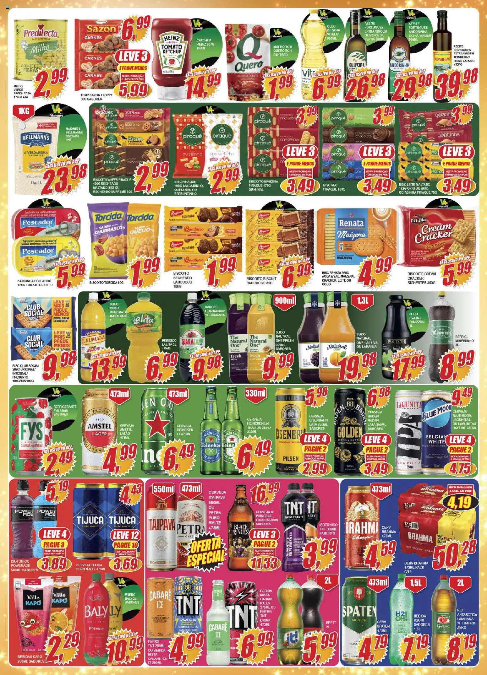 Vianense Folheto - válido de 20.03.2026 | Página: 3 | Produtos: Biscoito, Heineken, Bebida, Azeite