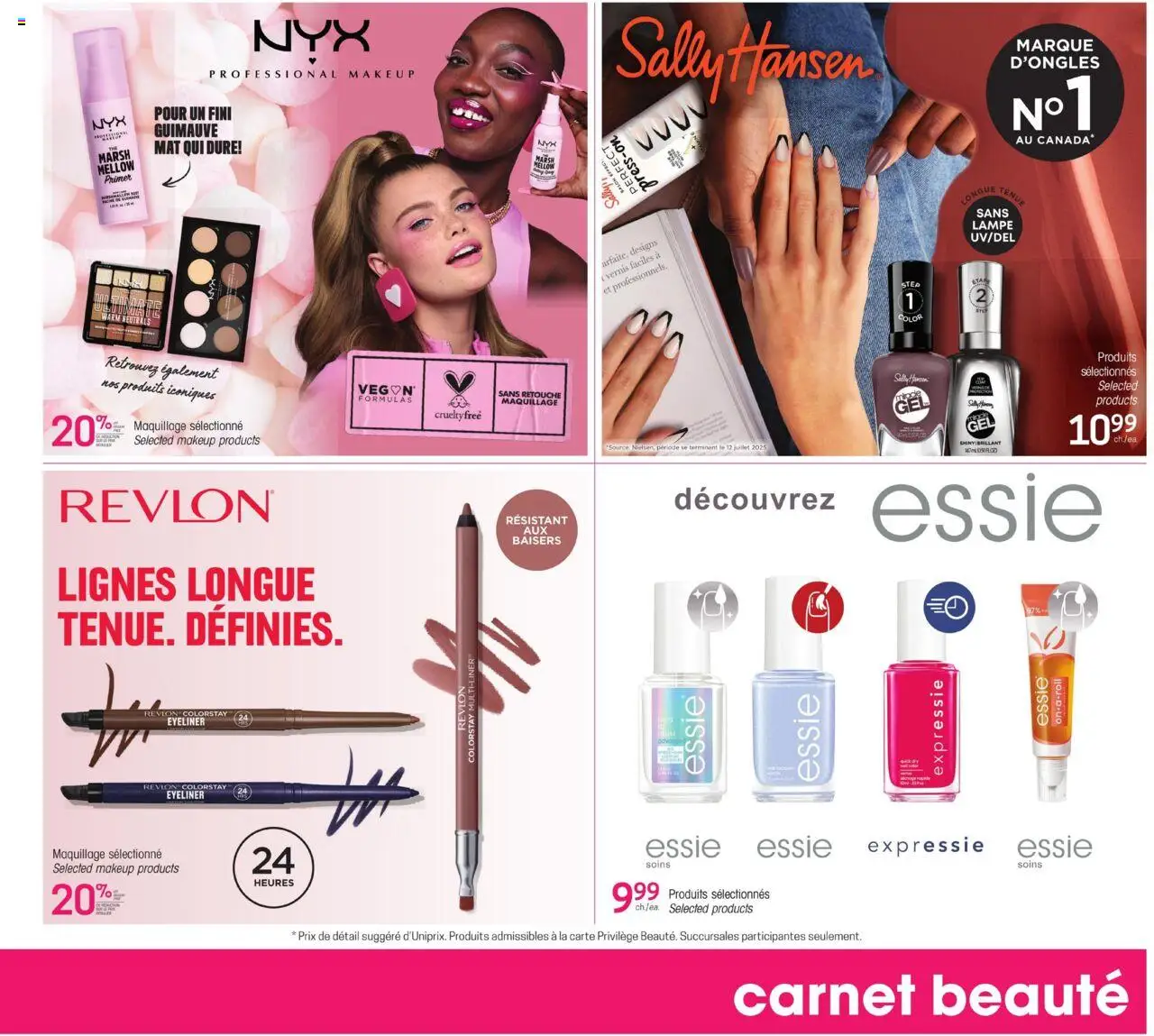 Uniprix flyer valid from 09.10.2025 | Page: 3 | Products: Eyeliner